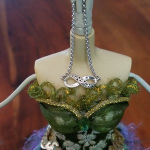 Sterling Silver Infinity Symbol Necklace